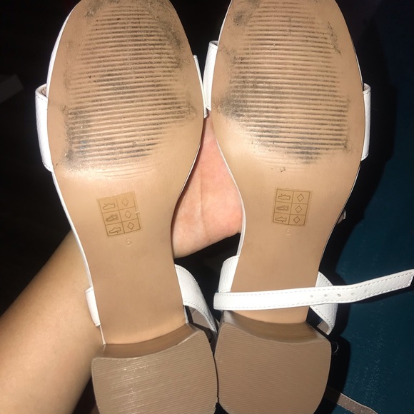 ASOS White ankle strap sandals - Picture 4 of 4